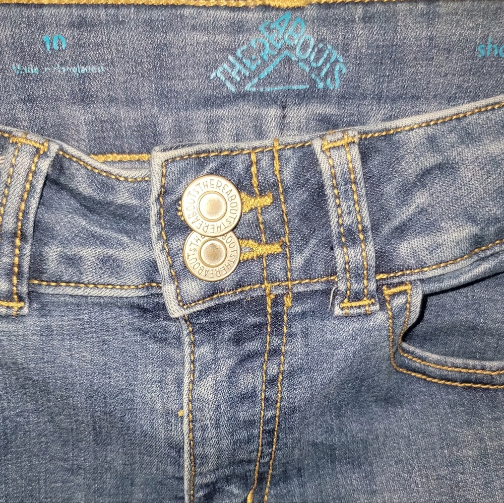 There Abouts Girl Denim Shorts Size 10
